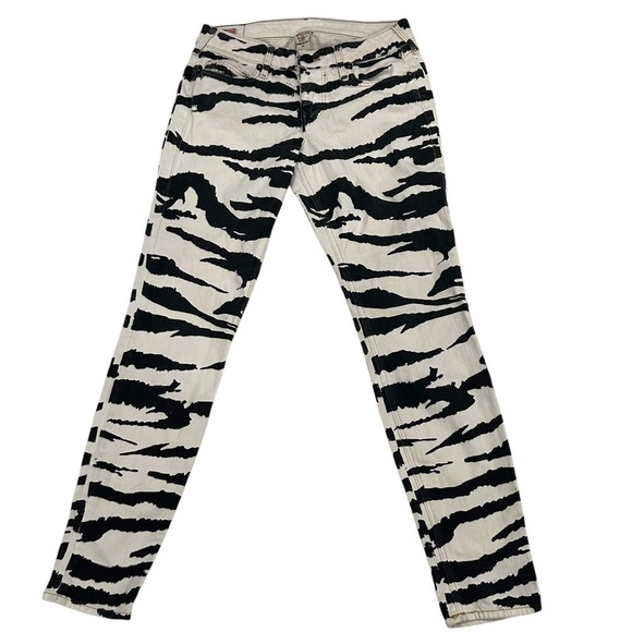 True Religion low rise Y2K zebra jeans - Picture 1 of 10